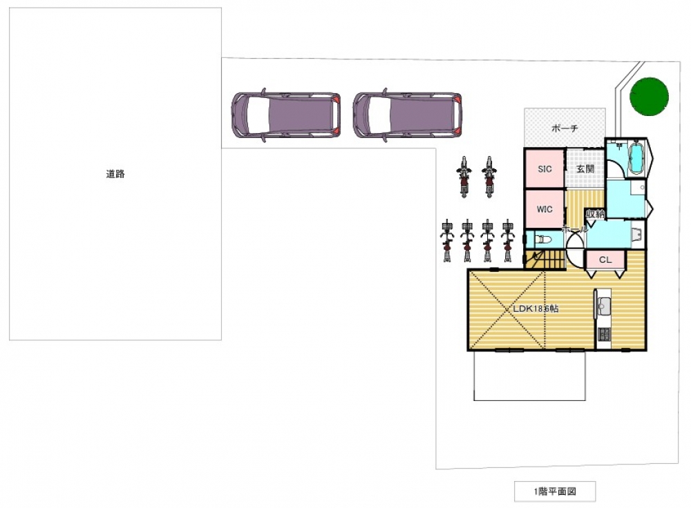 <dd>敷地66坪付き 住宅用地</dd>