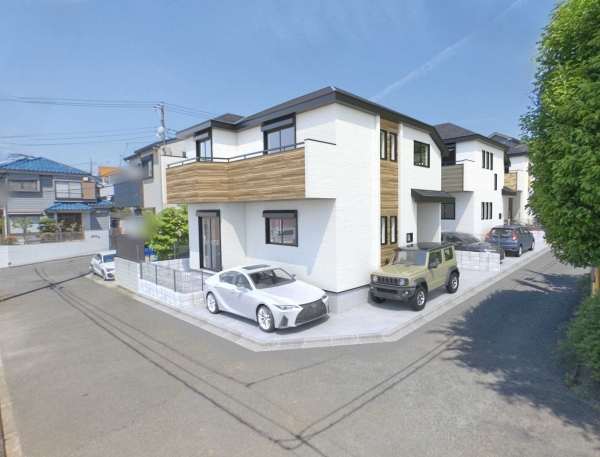 今回販売　新築住宅　3棟  売地１区画