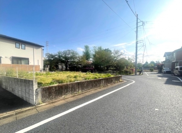 注文住宅用地　43坪 東南角地　建築条件無し