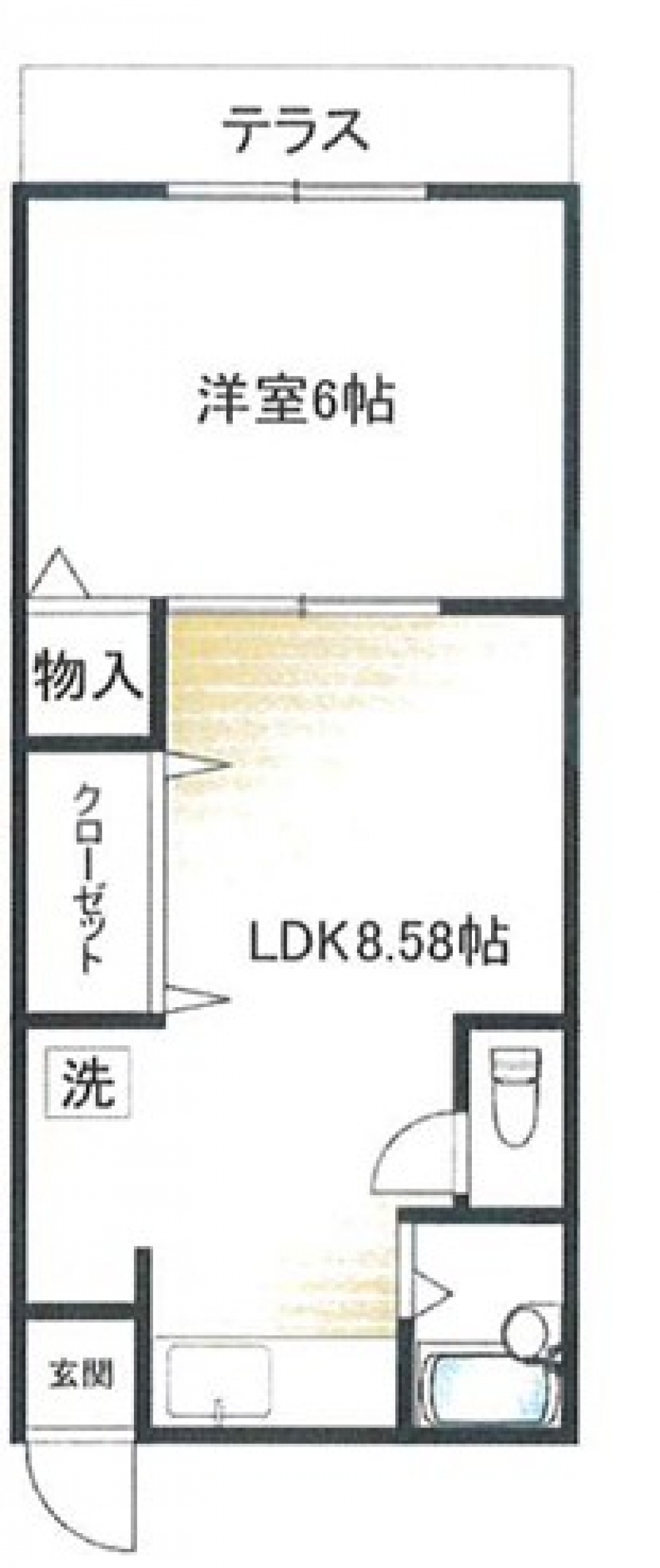 <dd>【室内完全リフォーム】第三大和荘102号室【西武池袋線「大泉学園」駅】</dd>
